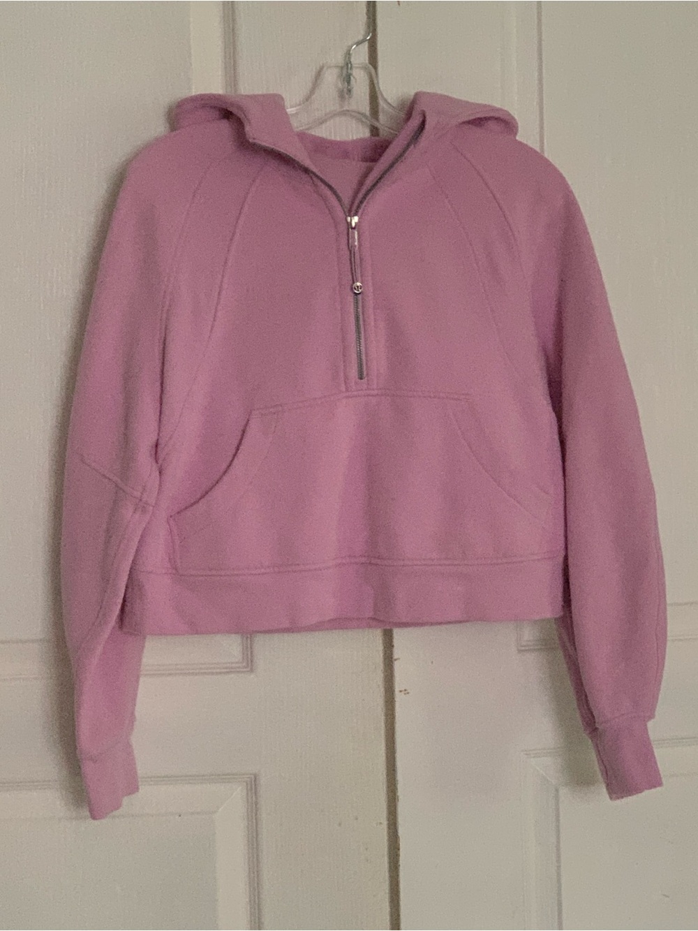 lululemon athletica Pink Half-Zip Hoodie